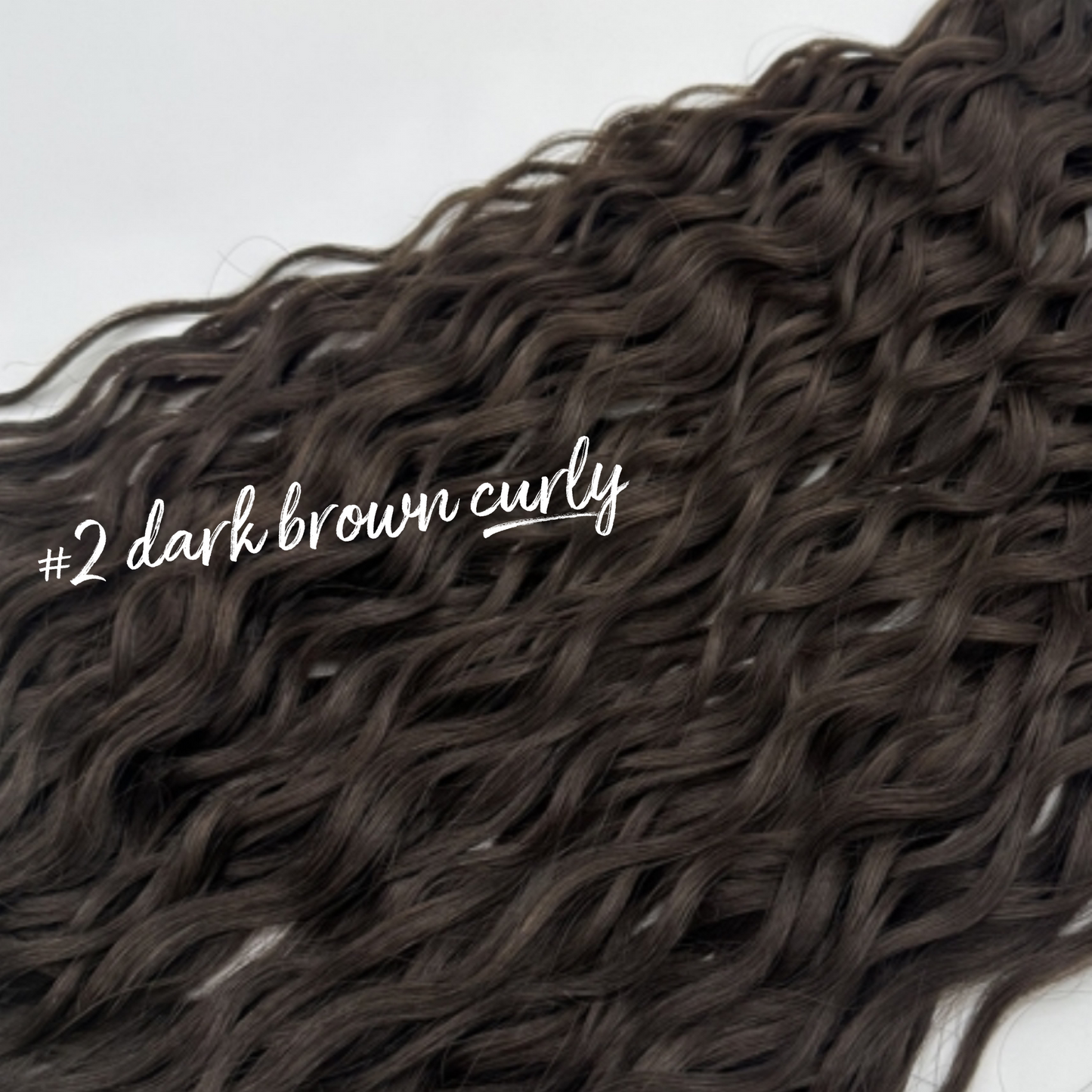 #2 Genius Weft Curly 20" KmXtend Hair Extensions
