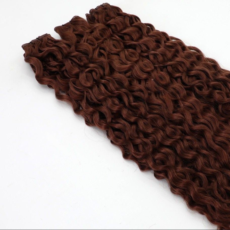 Genius Weft Hair Extensions - KmX Wefts 33 Rich Copper Auburn one product