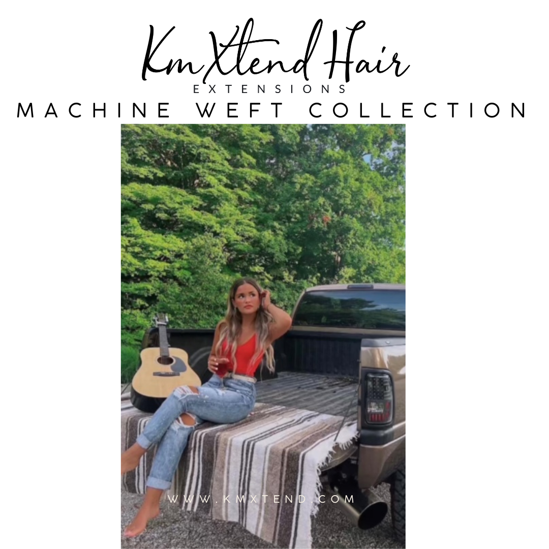 Luxury Machine Weft Hair Extensions 22 KmXtend Hair Extensions