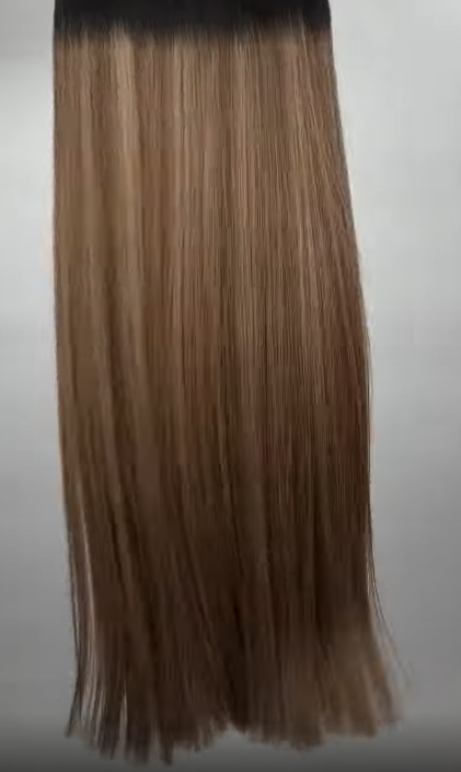 Genius Weft Hair Extensions - KmX Wefts Rooted Balayage T2/4/27 KmXtend Hair Extensions