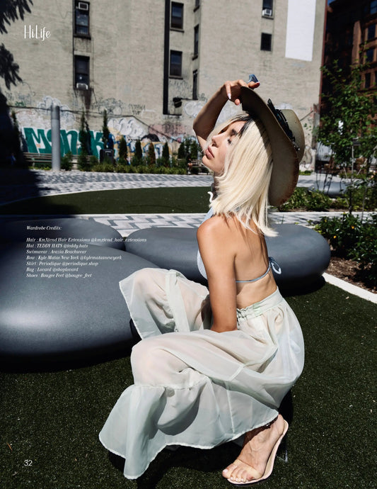 KmXtend Wigs for NYC Magazine Shoots KmXtend Hair Extensions