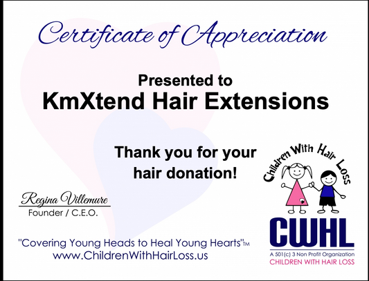 Donations to Children With Hair Loss