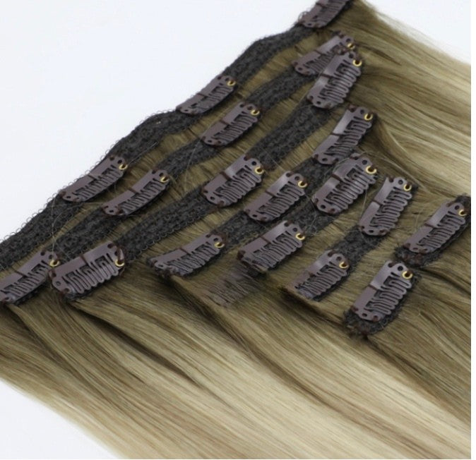 Luxury Lace Clip-In Extensions for Easy and Temporary Hair Transformation