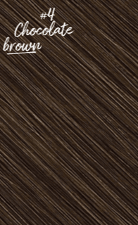 Luxury Invisible Tape Hair Extensions in #4 Chocolate Brown