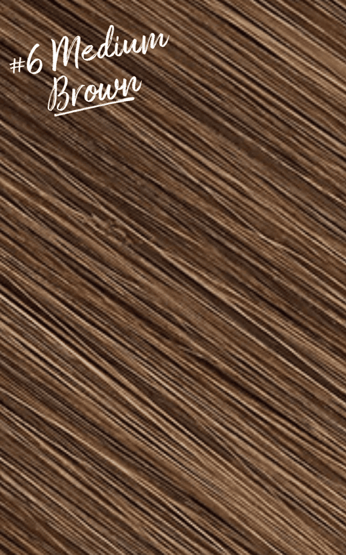 Wide Invisible Tape Wefts - KmX Wefts 6 Light to Medium Brown