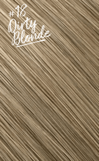 Invisible Tape Hair Extensions 18 Dirty Blonde Natural