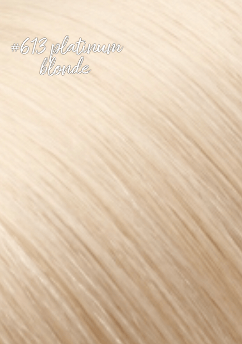 Luxury Quality Tape Hair Extensions  #613 Platinum Blonde