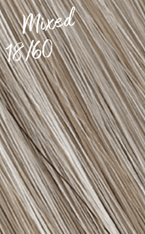 Hand Tied Wefts Mixed 18/60: Ideal for Natural Looking Color Blends