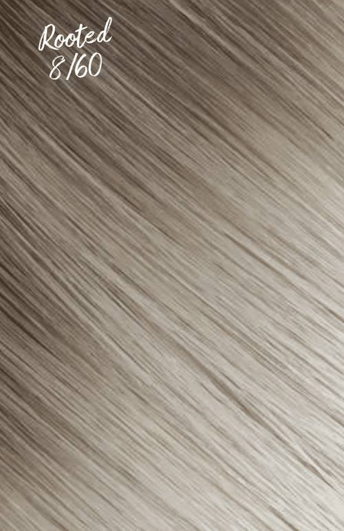 Professional Hand Tied Weft Hair Extensions Rooted 8/60