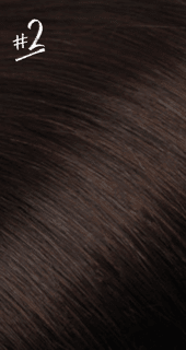 Luxury Invisible Tape Hair Extensions #2 Remy Human Hair