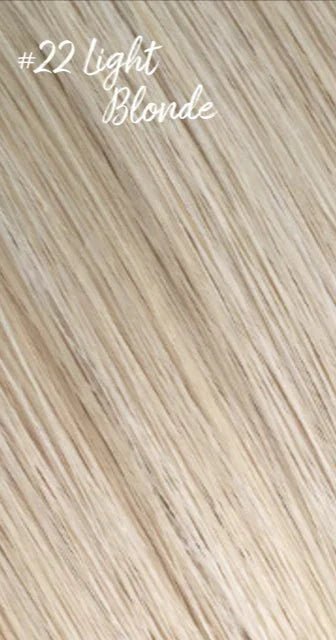 Warm Golden Blonde #22 Genius Weft KmXPRESS Fast Shipping KmXtend Hair Extensions