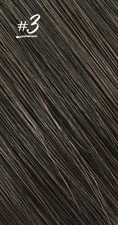 Medium to Dark Brown #3 Genius Weft KmXPRESS Fast Shipping