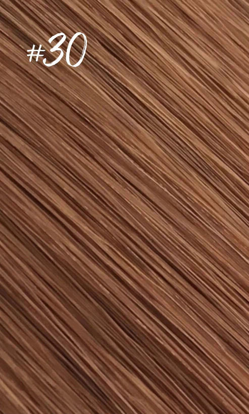 Butterfly Wefts #30 Soft Platinum Blonde Extensions KmXtend Hair Extensions