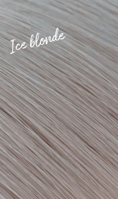 Genius Weft Hair Extensions - KmX Wefts ICE Blonde