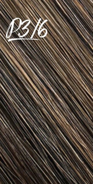 Tape Hair Extensions p3-6  Rich, Silky Brunette Blend