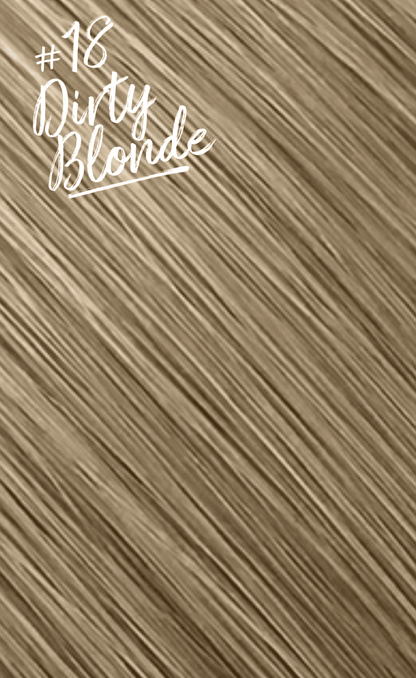 Dark Blonde #18 Genius Weft KmXPRESS Fast Shipping KmXtend Hair Extensions