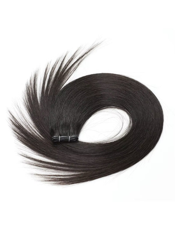Natural Black #1B Genius Weft KmXPRESS Fast Shipping KmXtend Hair Extensions