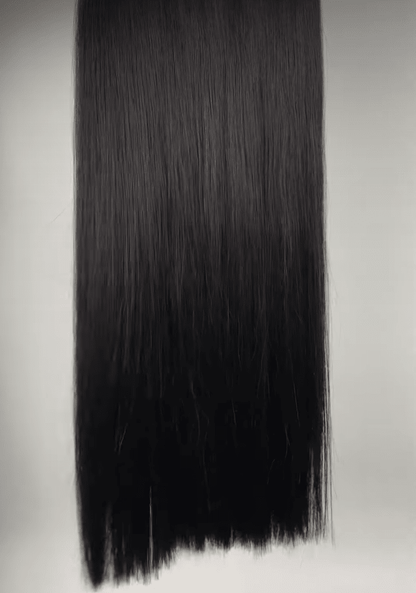 Invisible Tape Hair Extensions 1B natural black