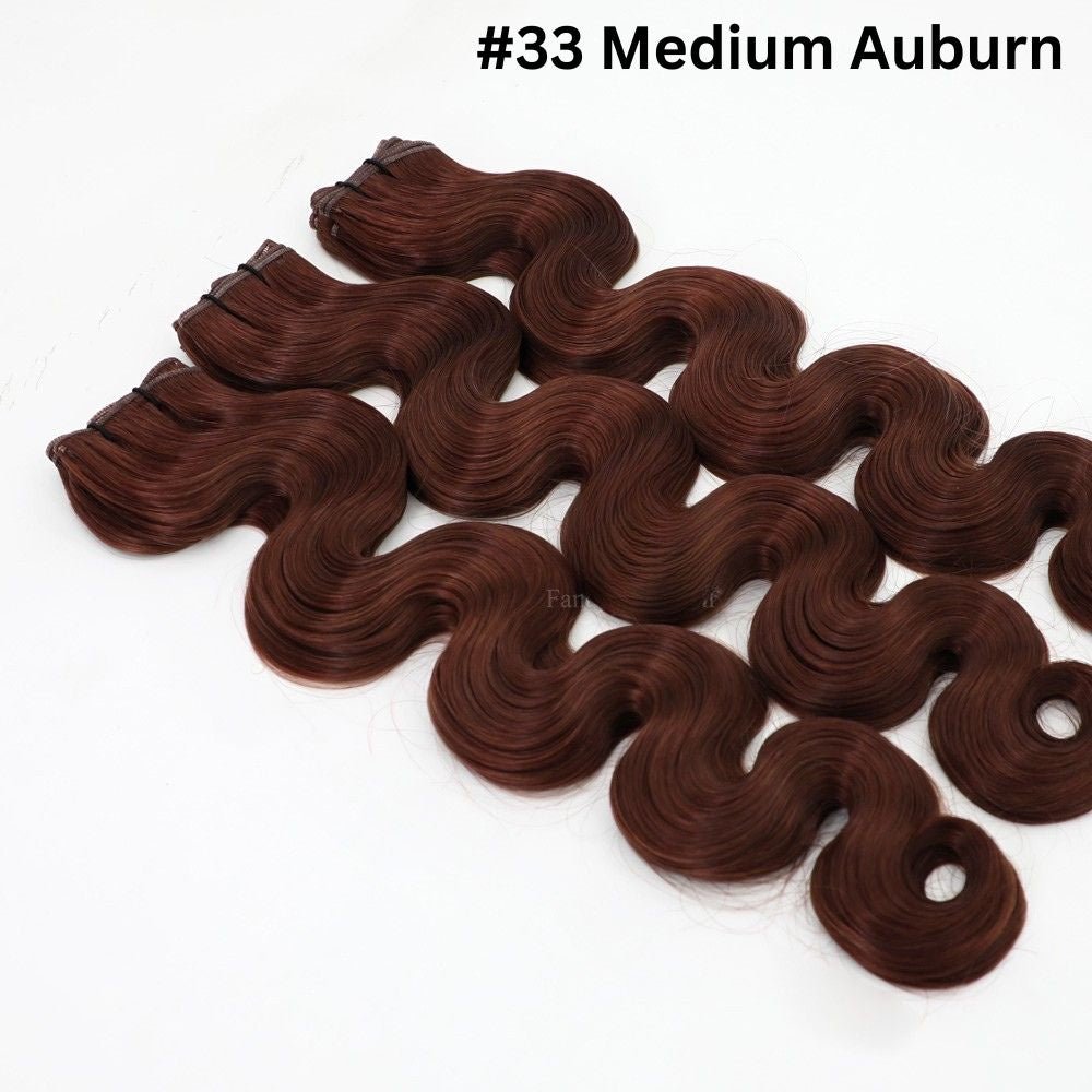 Genius Weft Hair Extensions - KmX Wefts 33 Rich Copper Auburn one product