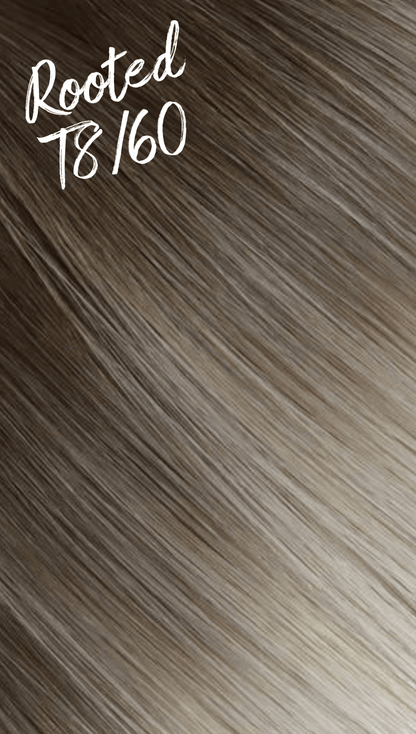 Genius Weft Hair Extensions - KmX Wefts Rooted T8/60