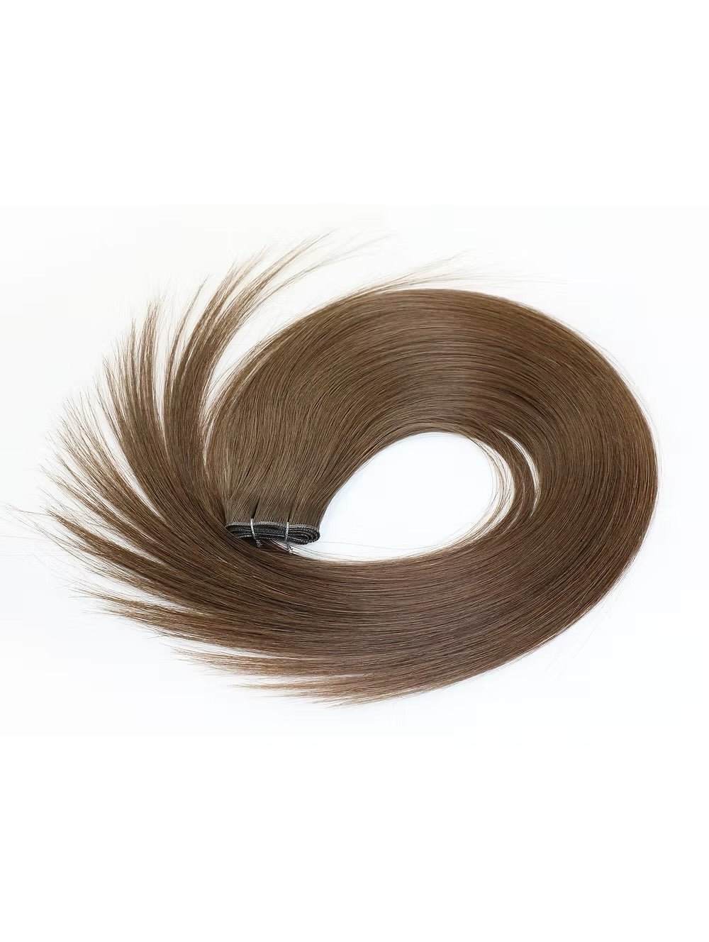 Chocolate Brown #4 Genius Weft KmXPRESS Fast Shipping KmXtend Hair Extensions