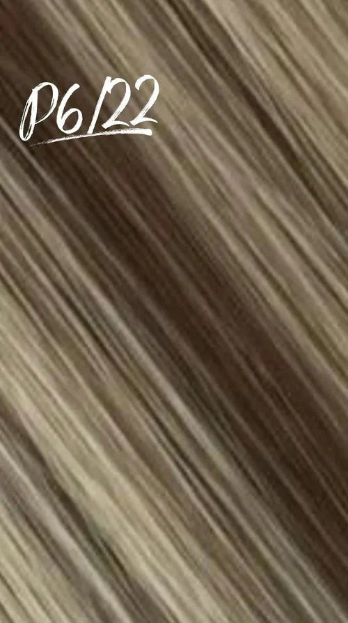 Butterfly Wefts P6/22 KmXtend Hair Extensions
