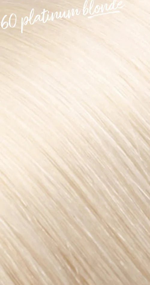 Butterfly Wefts #60 Platinum Blonde Salon Ready Luxury KmXtend Hair Extensions
