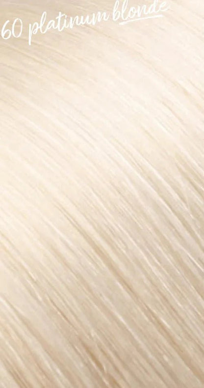 Butterfly Wefts #60 Platinum Blonde Salon Ready Luxury KmXtend Hair Extensions