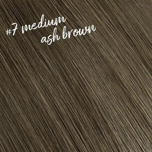 Butterfly Wefts #7 Medium Ash Brown Seamless Blend