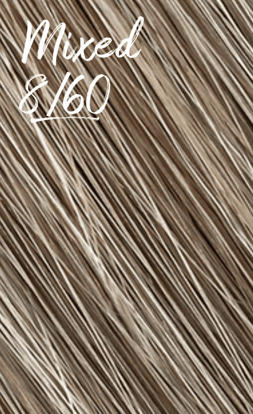 Keratin Bond Flat Tip Extensions Mixed Shade 8/60