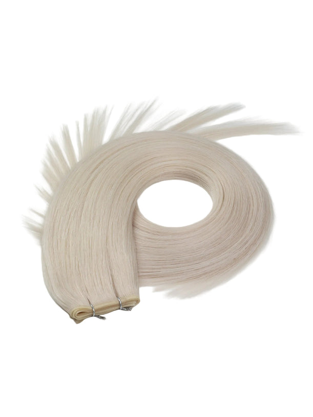 ICE Blonde Genius Weft KmXPRESS Fast Shipping KmXtend Hair Extensions