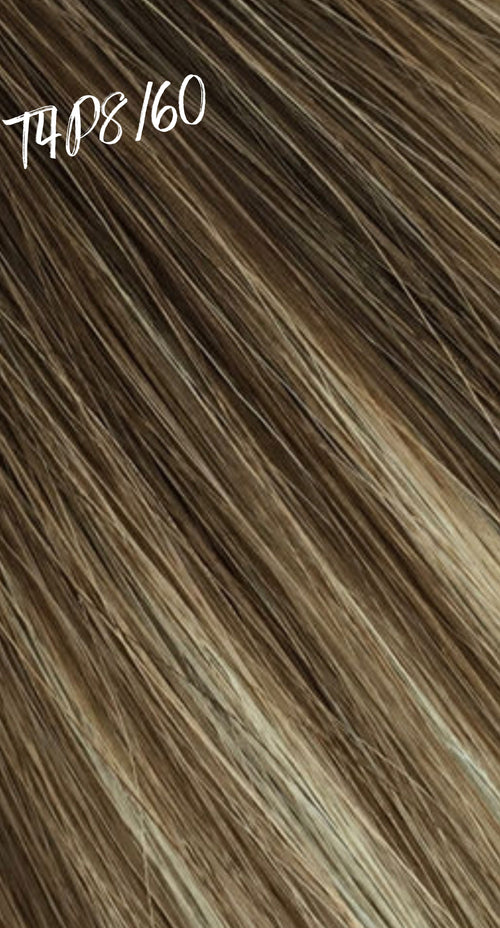 Tape Hair Extensions t4-p-8-60 – Radiant Sun-Kissed Blonde