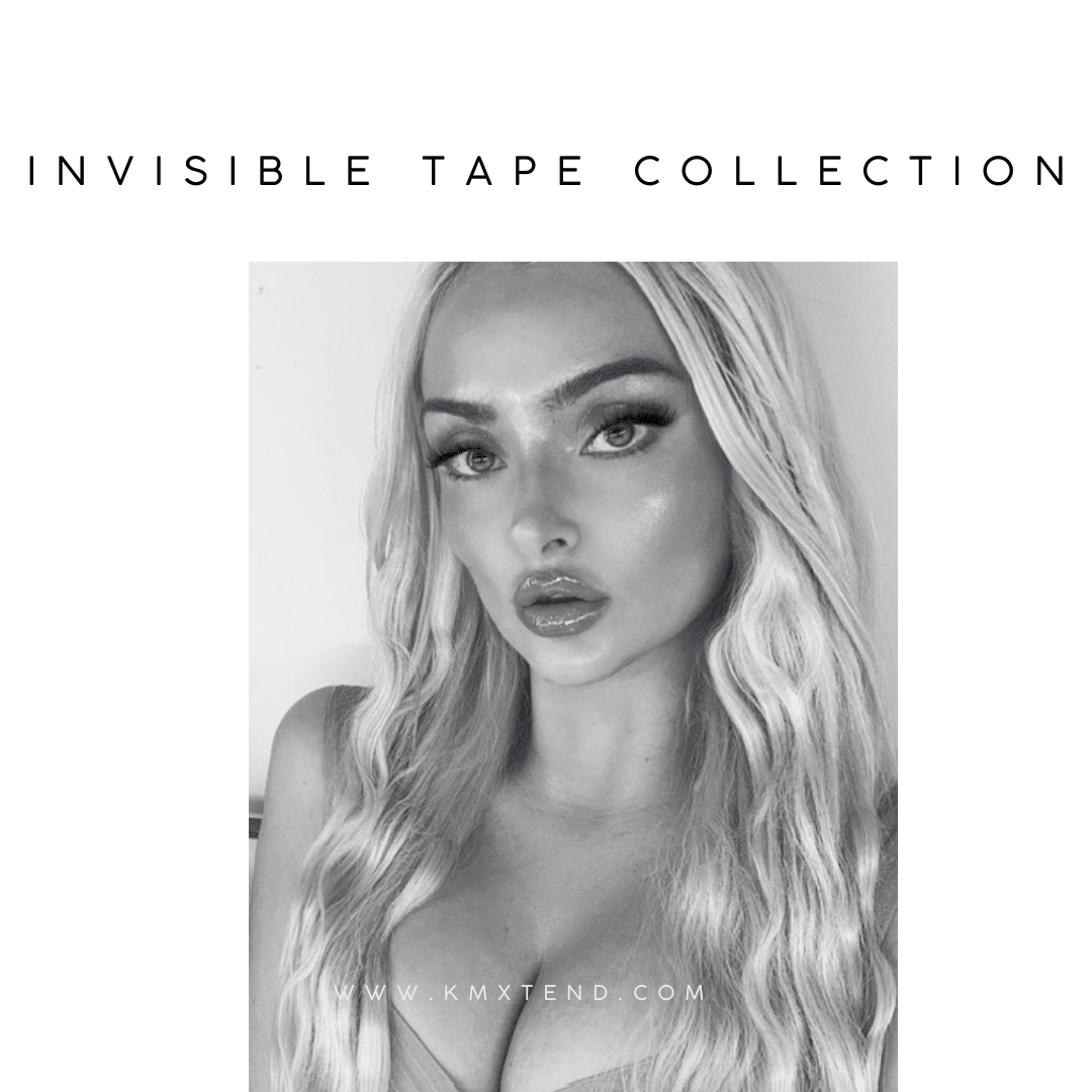 invisible tape in hair extensions