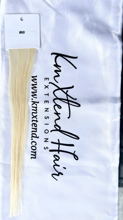 Ice Platinum Blonde Tape Hair Extensions – Effortless Glam
