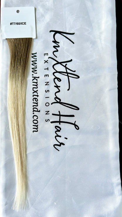 Luxury Quality Tape Hair Extensions T7/M60/ice