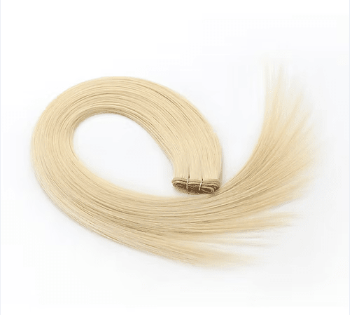 Warm Golden Blonde #22 Genius Weft KmXPRESS Fast Shipping KmXtend Hair Extensions