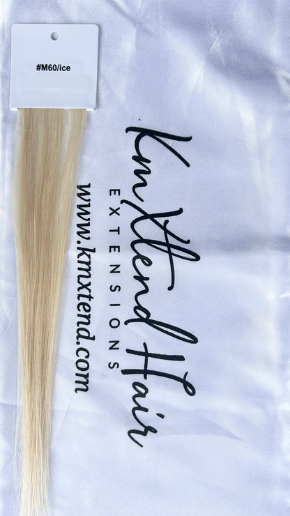 Luxury Quality Tape Hair Extensions M60/ice