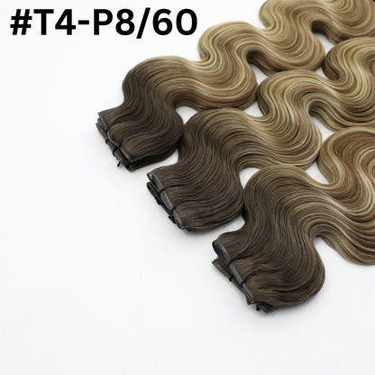 Genius Weft Hair Extensions - KmX Wefts T4/P8/60 one product