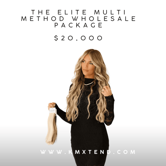 The Elite Multi Method Suite Wholesale Package KmXtend Hair Extensions