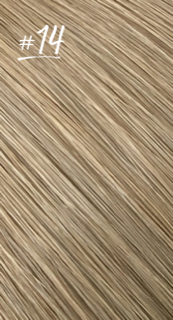 Luxury I Tip Keratin Hair Extensions #14 Medium Blonde